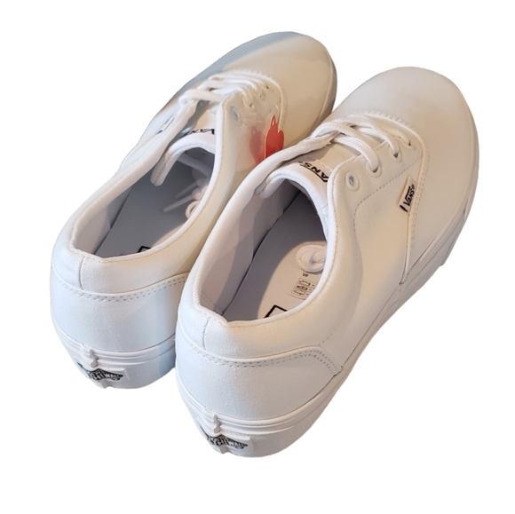 Vans Doheny Platform White Sneaker - Picture 4 of 6